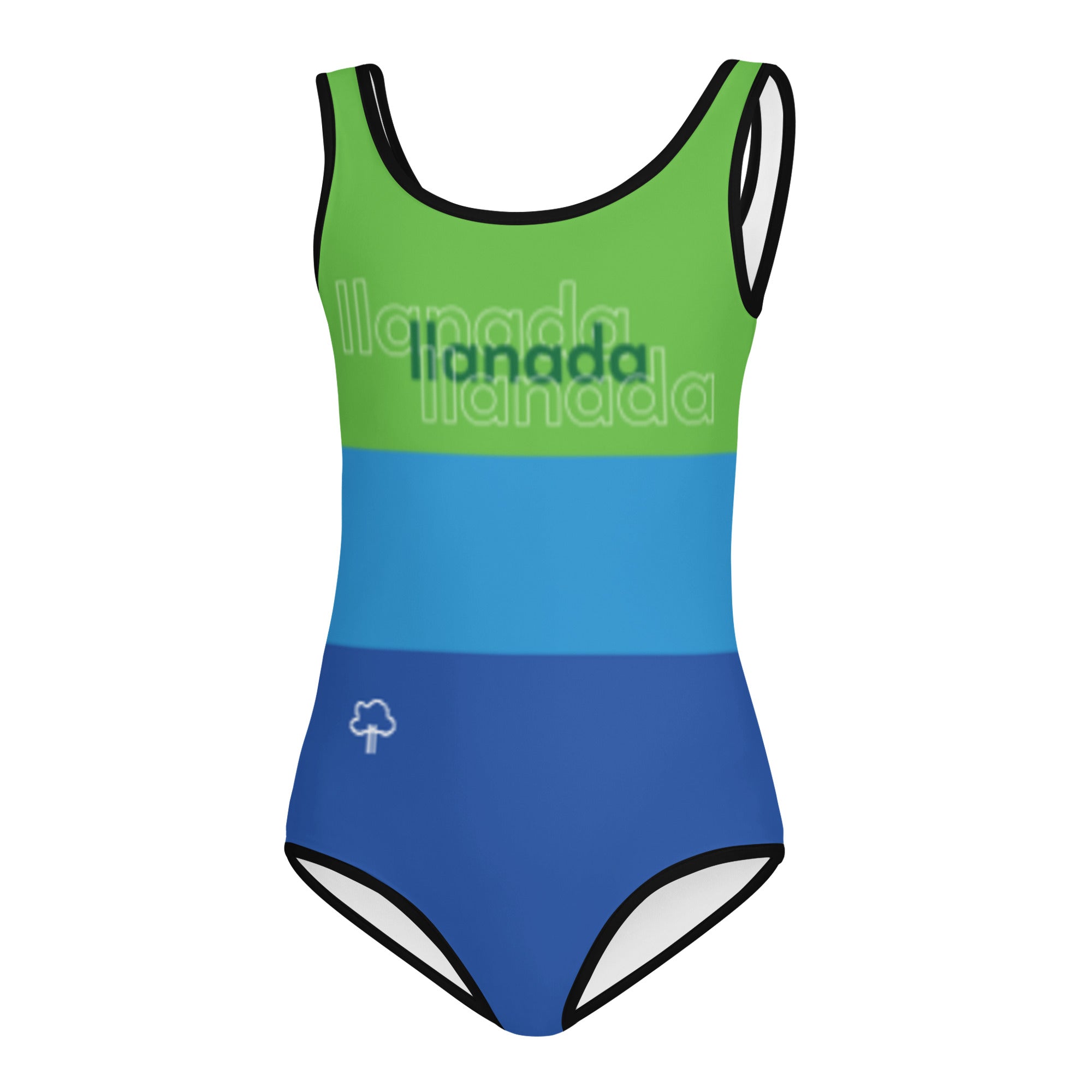 Small Campers Tri-Color Llanada Swimsuit