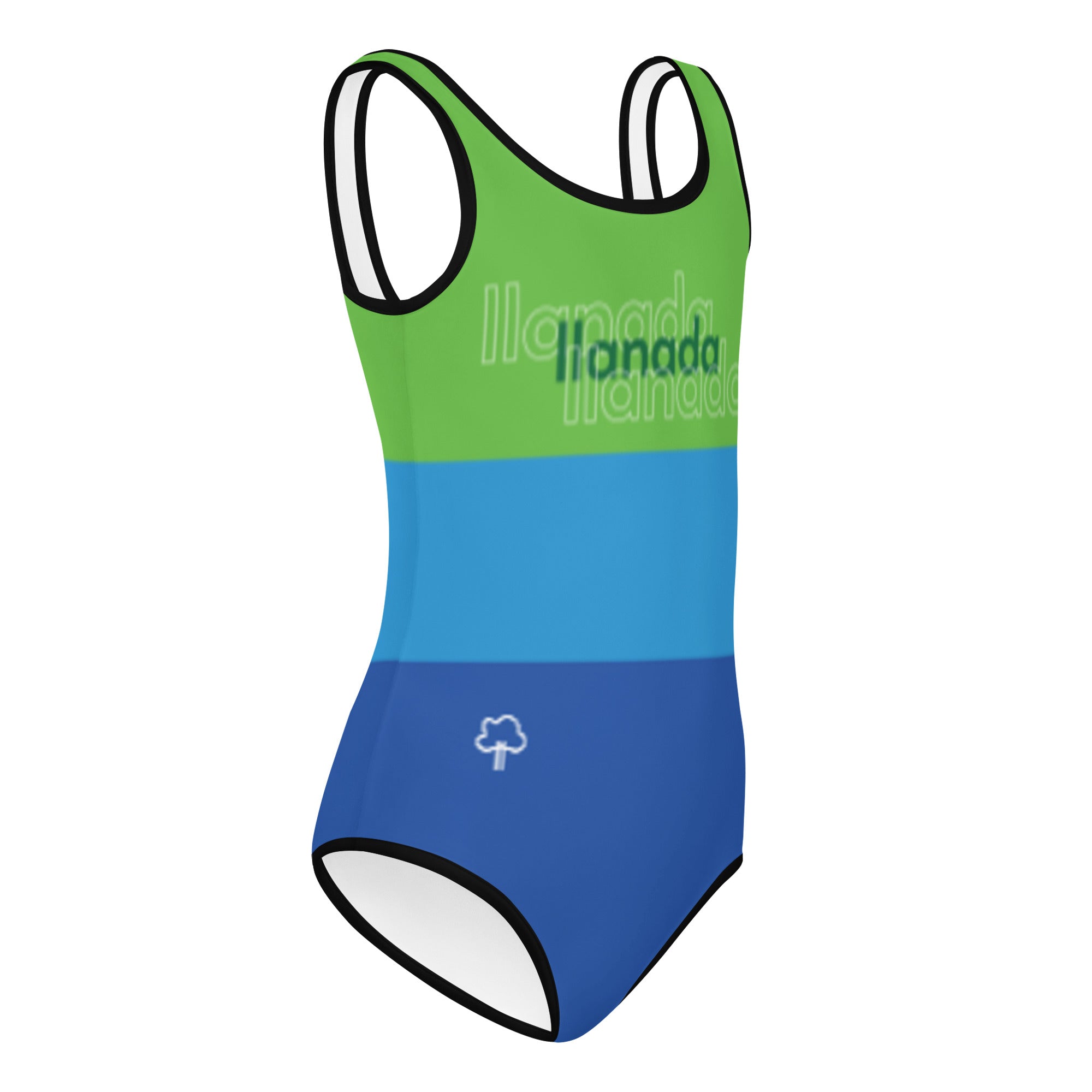 Small Campers Tri-Color Llanada Swimsuit