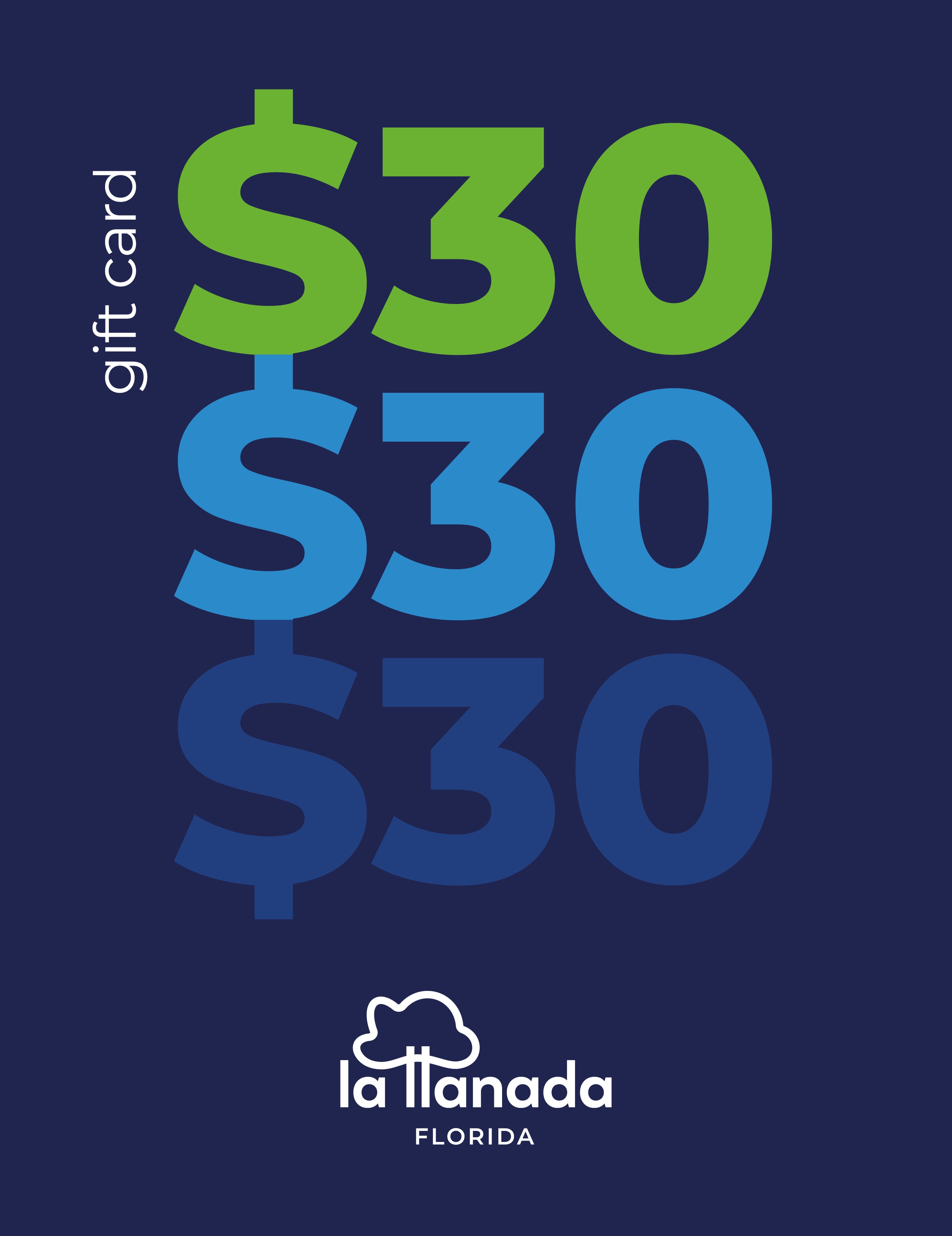Gift Card LlanaMerch from: La Llanada Florida