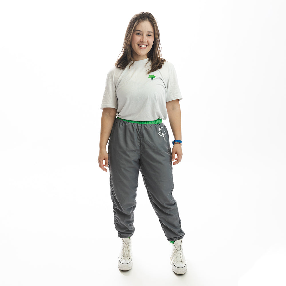 Pantalones deportivos | Gris y verde [Unisex]