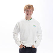 Sudadera | La Llanada Florida - Blanco Clásico [Unisex]