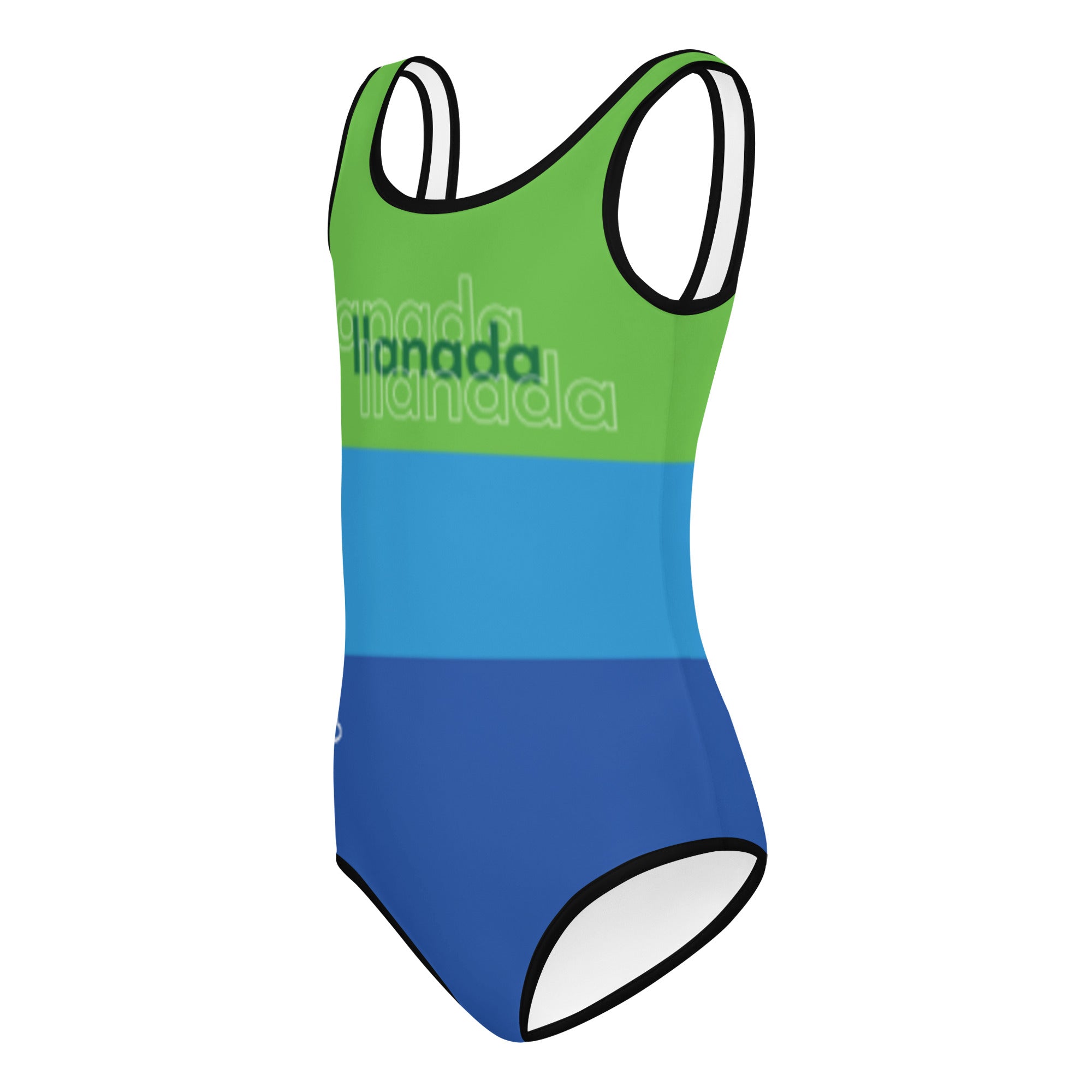 Small Campers Tri-Color Llanada Swimsuit