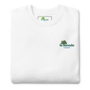 Sudadera | La Llanada Florida - Blanco Clásico [Unisex]